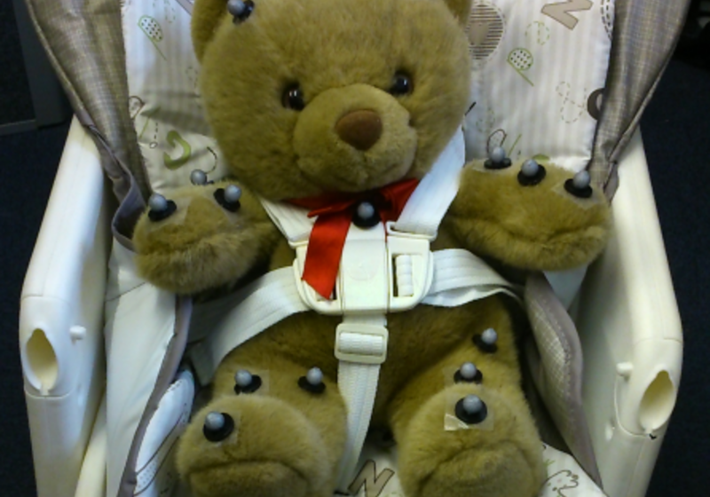 Teddy using the infant motion capture